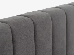 Sengeramme AGERFELD 140x200 mørkegrå