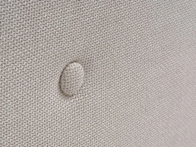 Sengeramme KONGSBERG 140x200 beige stof