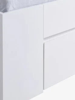 Sengeramme LIMFJORDEN 140x200 3 skuffer hvid
