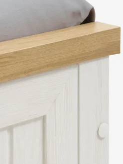 Sengeramme MARKSKEL 140x200 eg/hvid