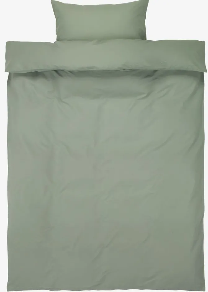 Sengetøj ELLEN 140x200 grøn
