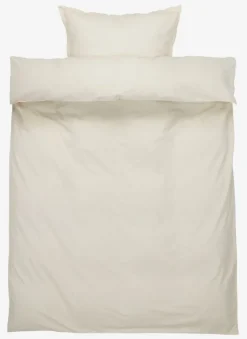 Sengetøj ELLIE 140x200 natur m. broderi