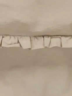 Sengetøj ELMA vasket bomuld 140x200 sand