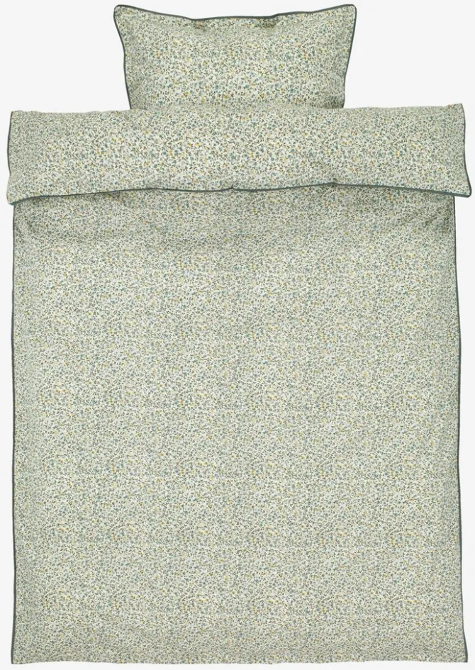 Sengetøj EMILY percale 140x200 blå