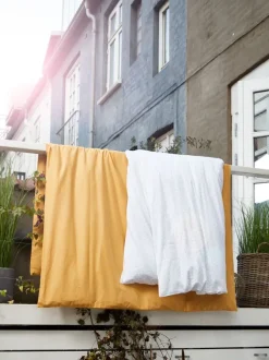 Sengetøj HELENE satin 140x200 hvid