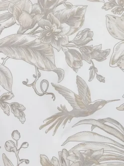 Sengetøj HELGA satin 140x200 hvid/grå