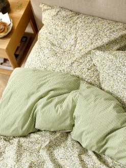 Sengetøj JOSEFINE 140x200 grøn