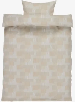 Sengetøj KARI krep 140x200 sand