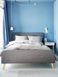 Sengetøj KATJA 140x200 grå