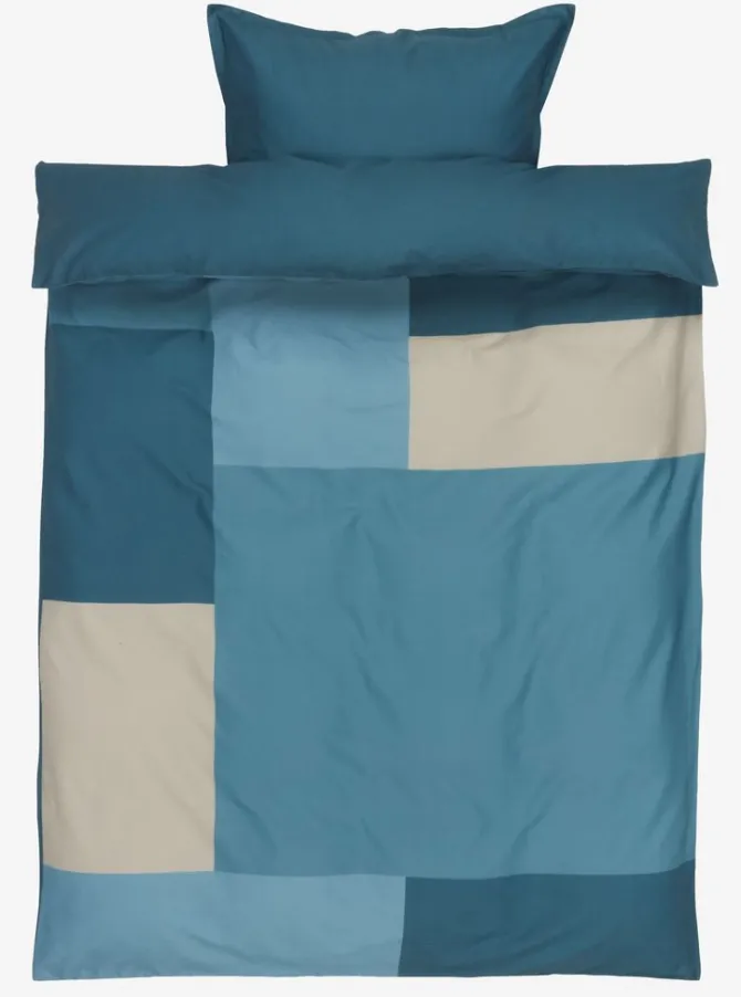 Sengetøj MARIA satin 140x200 blå