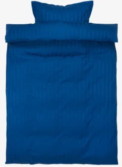 Sengetøj NELL satin 140x200 kobolt