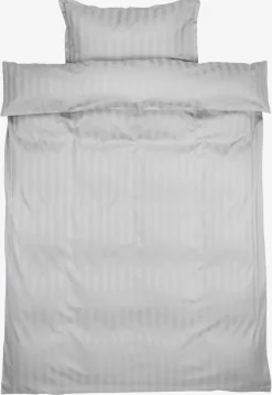 Sengetøj NELL satin 140x200 lysegrå
