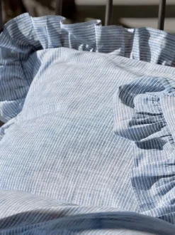 Sengetøj NINNA garnfarvet 140x200 blå