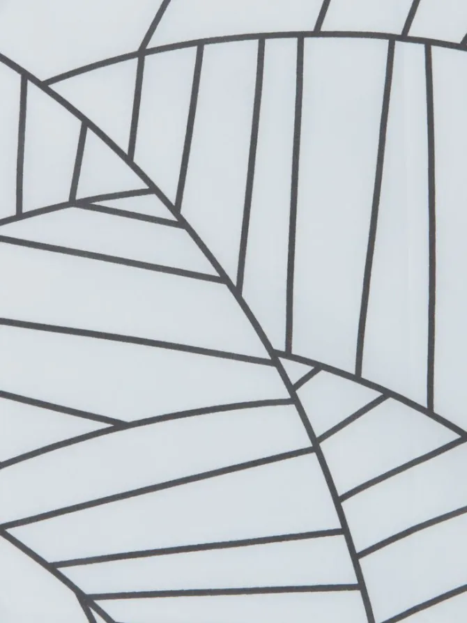 Sengetøj PAULA percale 140x200 hvid/grå