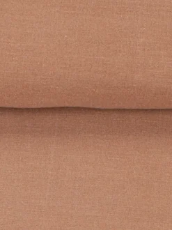 Sengetøj SANNE vasket bomuld 140x200 brun