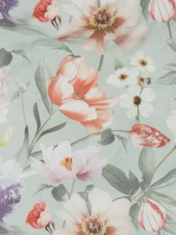 Sengetøj satin ERNA 140x200 grøn