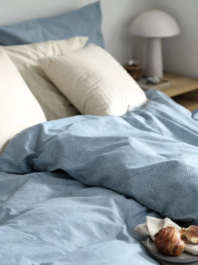 Sengetøj TONE 140x200 blå