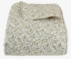 Sengetæppe FRESIA 220x240 grøn/blå