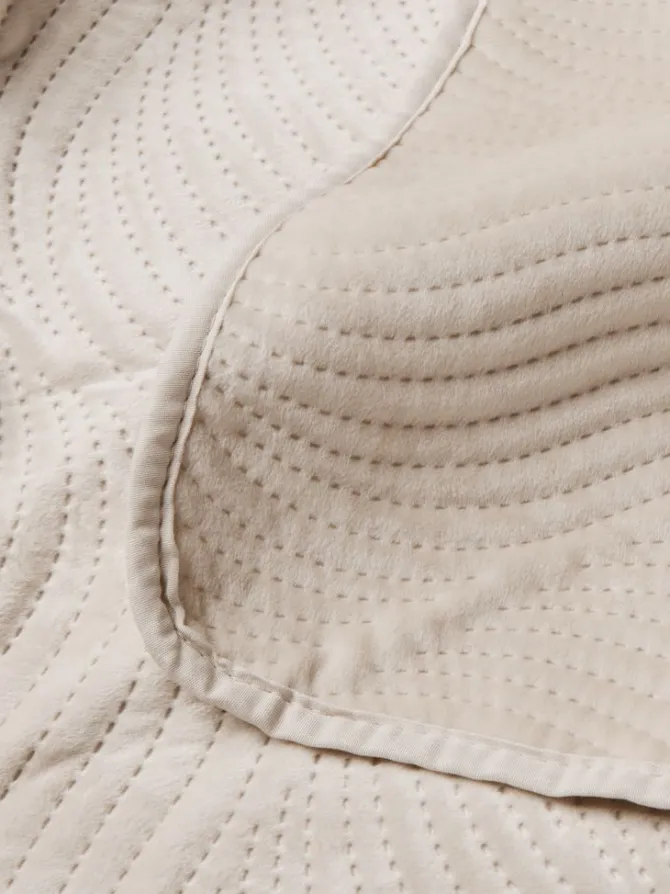 Sengetæppe GLORIOSA 160x220 beige