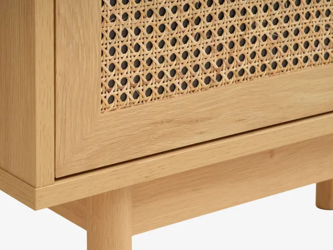 Skab HALMSTAD 2 låger eg