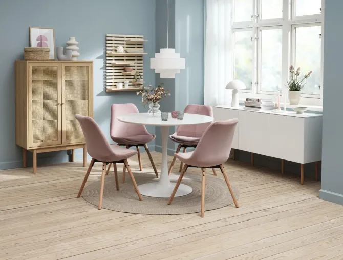 Skab HALMSTAD 2 låger eg