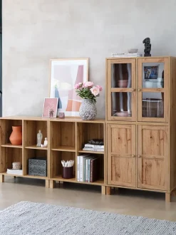 Skab SKALS 2 låger eg