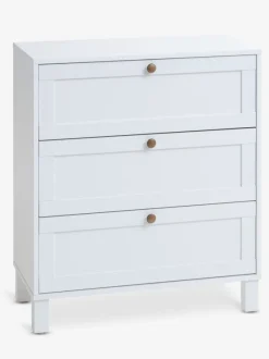 Skab SKALS 3 skuffer hvid