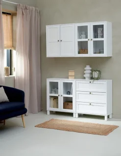 Skab SKALS 3 skuffer hvid