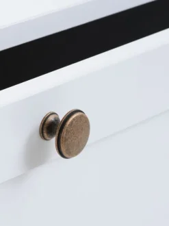 Skab SKALS 3 skuffer hvid