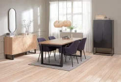 Skab VIRUM 2 låger sort