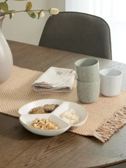 Skål JENSEN Ø22xH4cm hvid