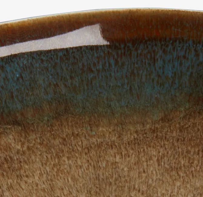 Skål KLAES Ø15cm brunt lertøj