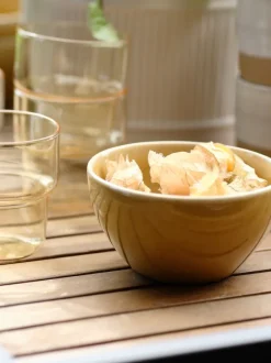 Skål KLAUDI Ø12xH6cm gul