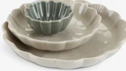 Skål SIMON Ø24xH4cm sand