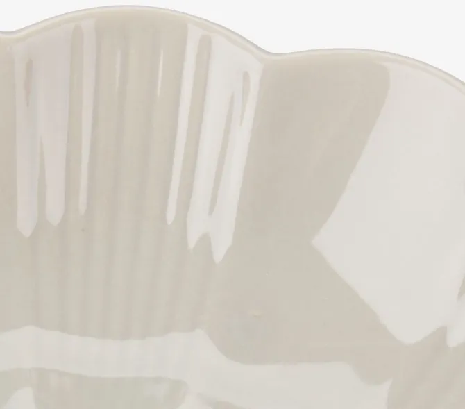 Skål SIMON Ø19xH4cm sand