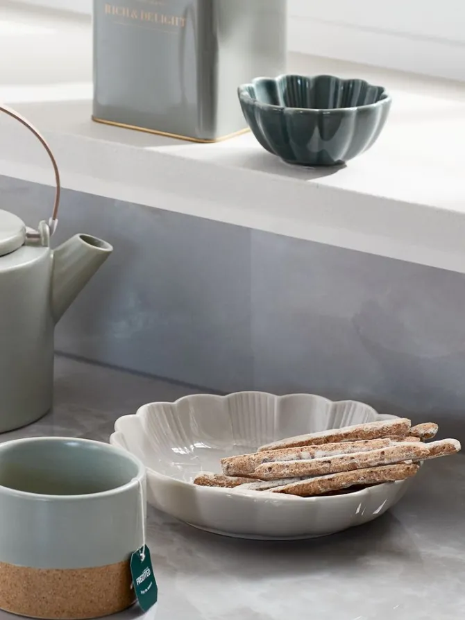 Skål SIMON Ø19xH4cm sand