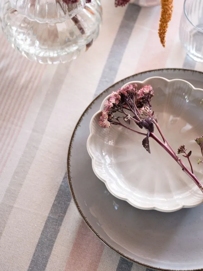 Skål SIMON Ø19xH4cm sand