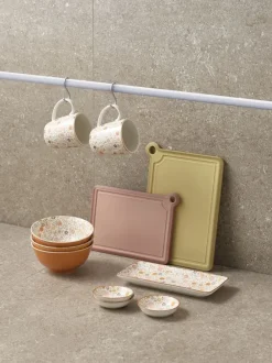 Skål VETLE Ø16xH8cm m/blomster