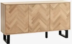 Skænk AGERSKOV 3 låger eg/sort