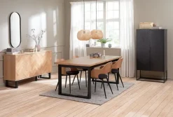 Skænk AGERSKOV 3 låger eg/sort