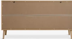 Skænk GAMTOFTE 3 låger eg/hvid