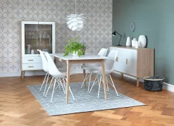 Skænk GAMTOFTE 3 låger eg/hvid