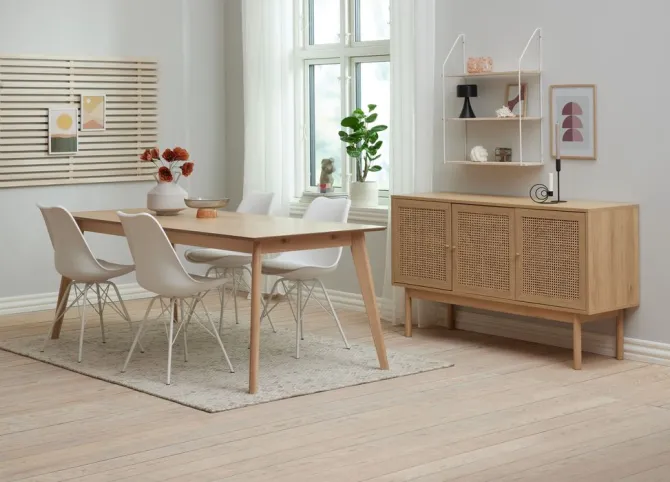 Skænk HALMSTAD 3 låger eg