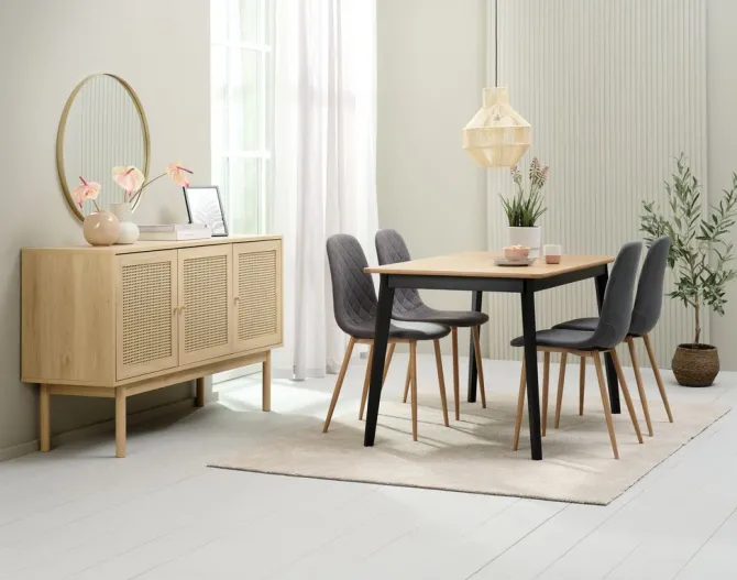 Skænk HALMSTAD 3 låger eg