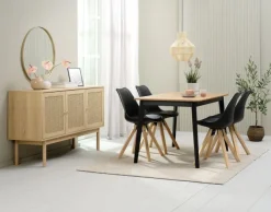 Skænk HALMSTAD 3 låger eg