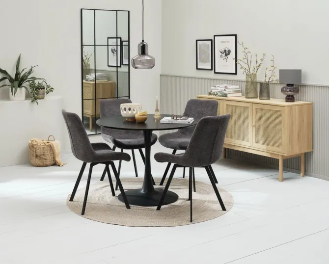 Skænk HALMSTAD 3 låger eg