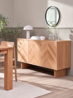 Skænk HARESKOV 3 låger eg