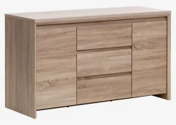 Skænk HASLUND 2 låger 3 skuffer eg