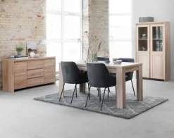 Skænk HASLUND 2 låger 3 skuffer eg