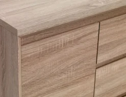 Skænk HASLUND 2 låger 3 skuffer eg